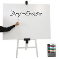 Dry Erase Easel Poster Stand - 48" x 36" - Blank